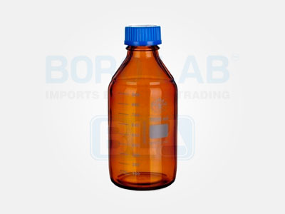 Frasco Graduado Vidrio Neutro Ámbar 250 ml Unidad