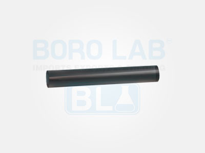 Tubo Borosilicato 3.3 Negro Transparente 25 mm Ø x 4 mm Pared x 1350 mm Largo