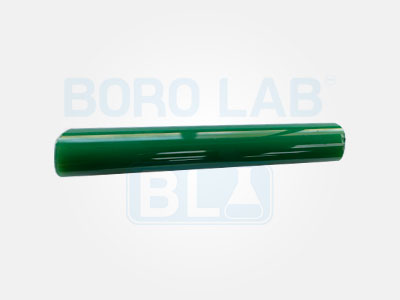 Tubo Borosilicato 3.3 Verde Sólido 25 mm Ø x 4 mm Pared x 1350 mm Largo